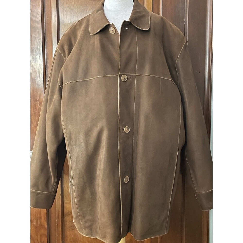 Daniel Cremieux Signature Collection Genuine Leather Jacket Size XXL -Worn Once!
